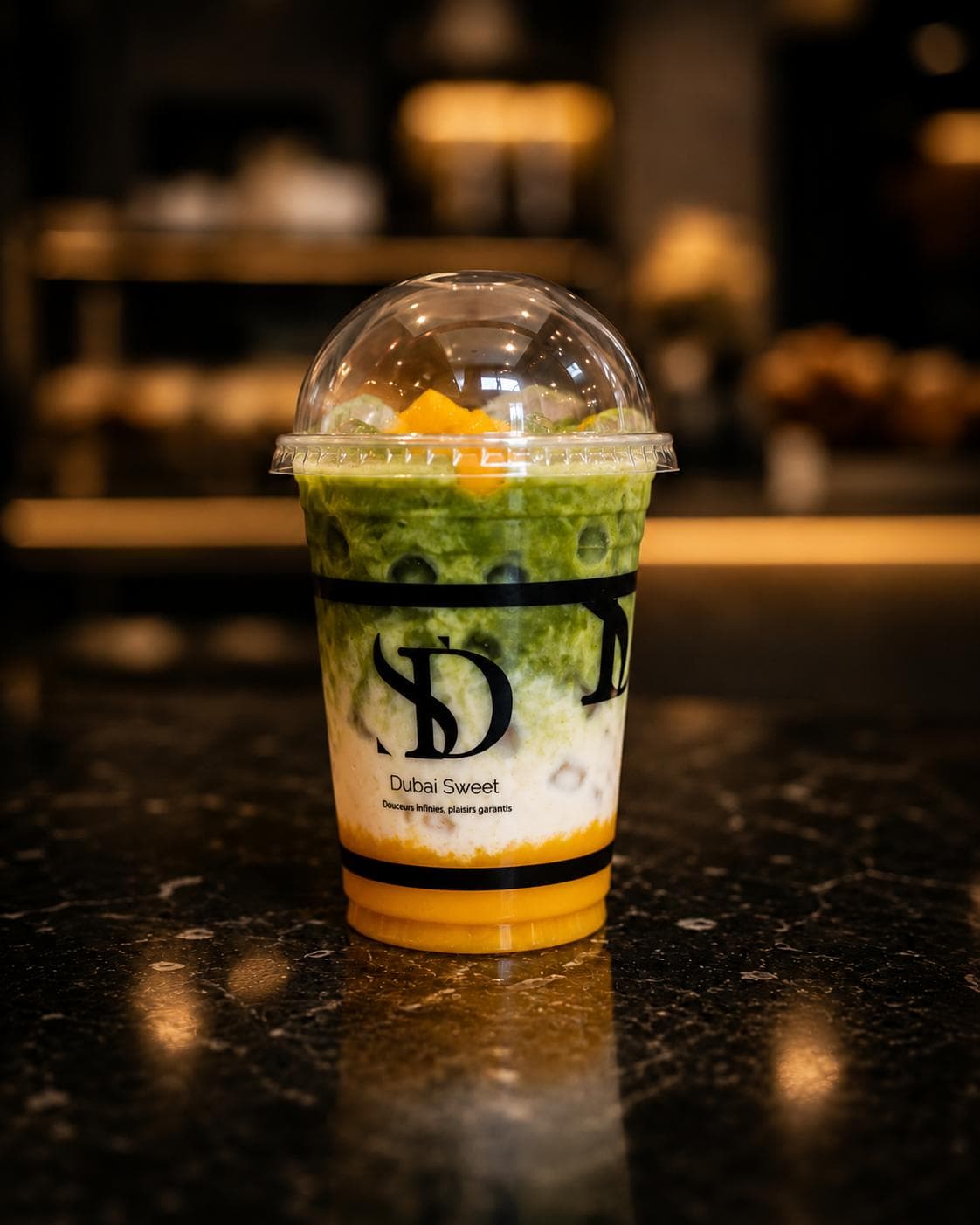 Matcha Mango Latte