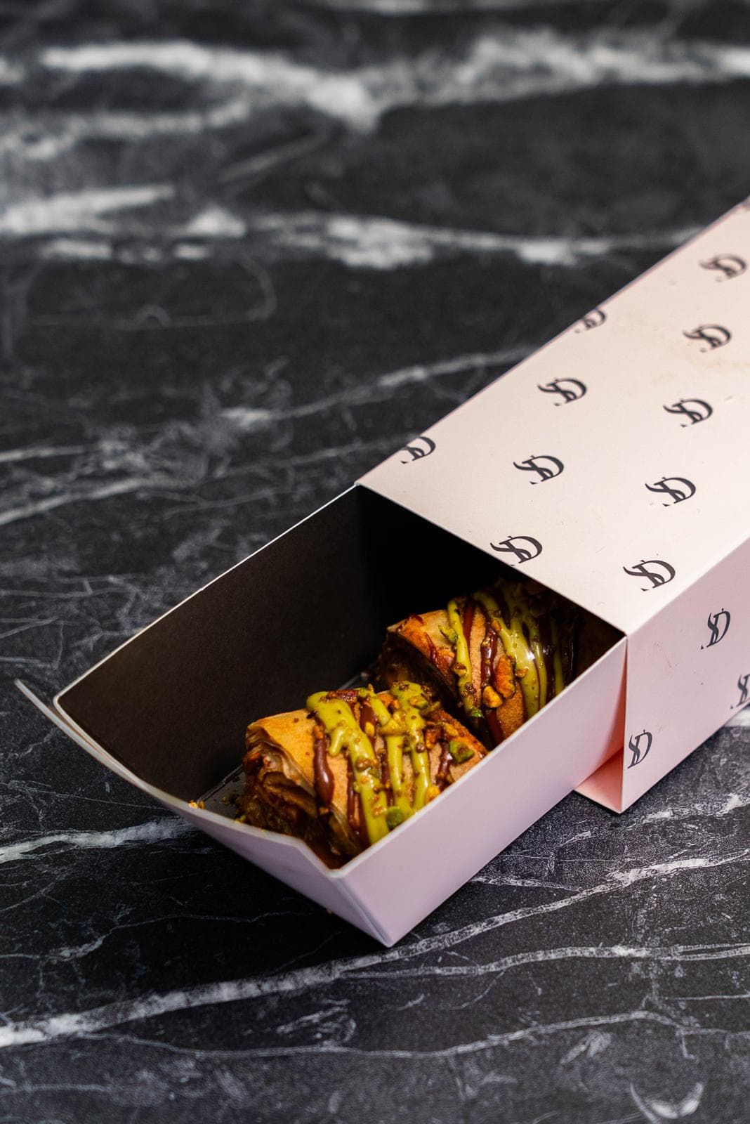 Packaging Dubai Sweet monogrammé