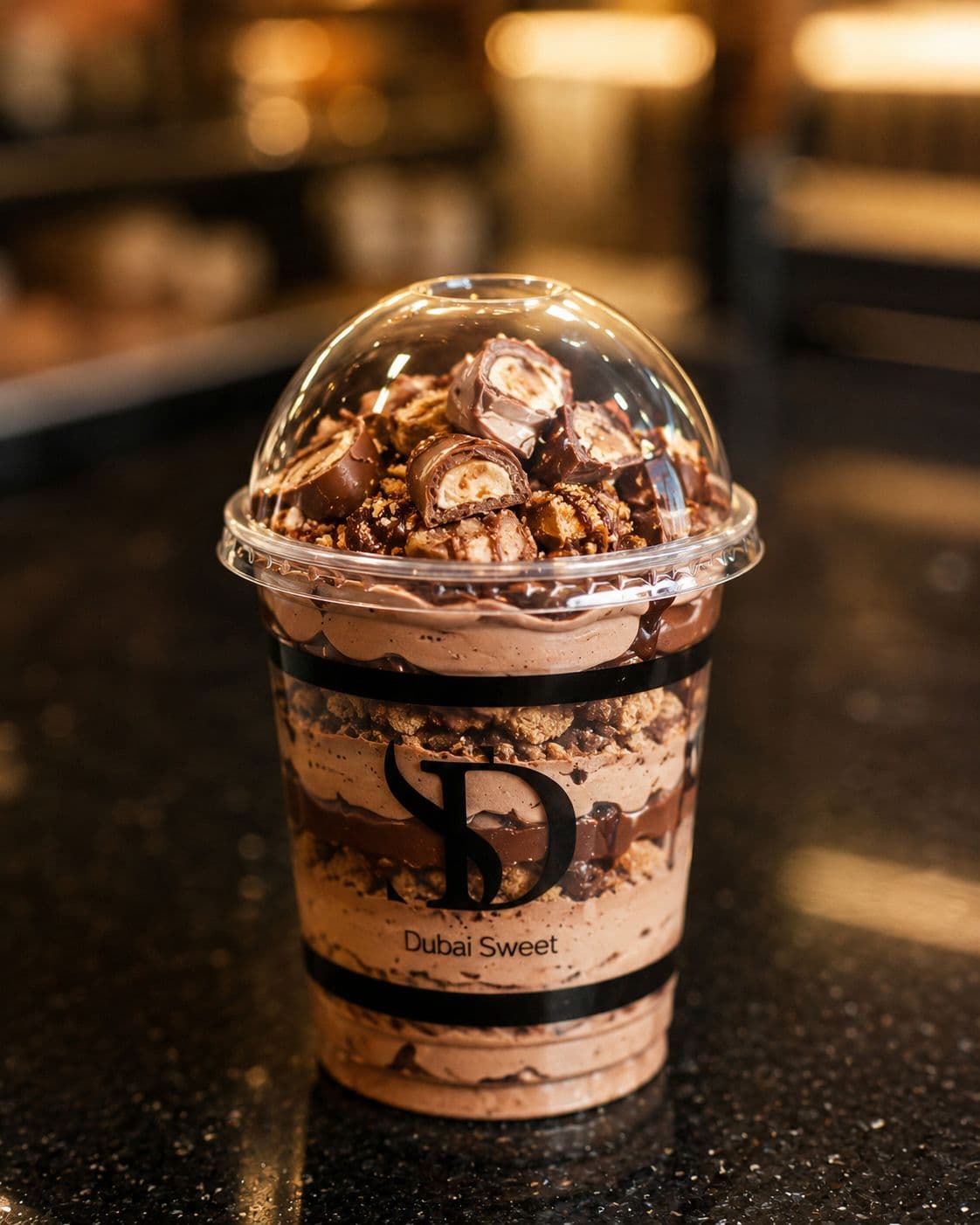 Chocolat croustillant — Pâtisserie d’exception Dubai Sweet