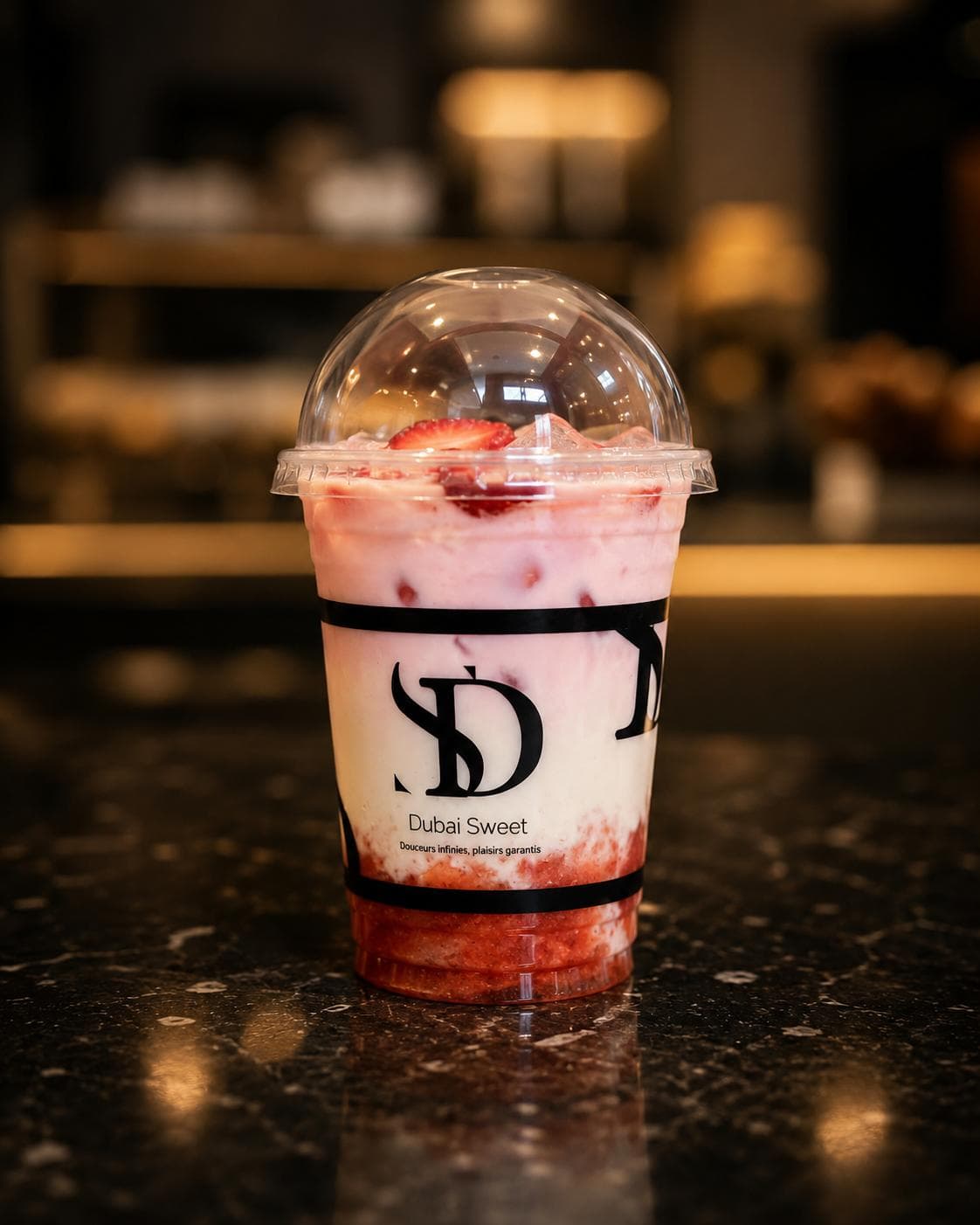 Fraise Latte — Boissons froides Dubai Sweet
