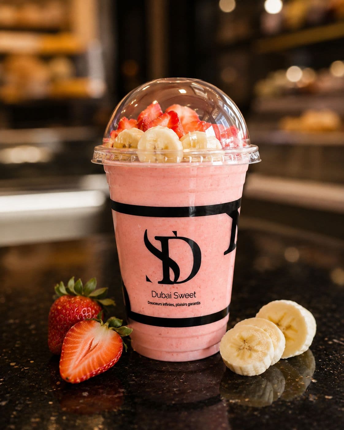 Fraise Banane — Smoothies Dubai Sweet