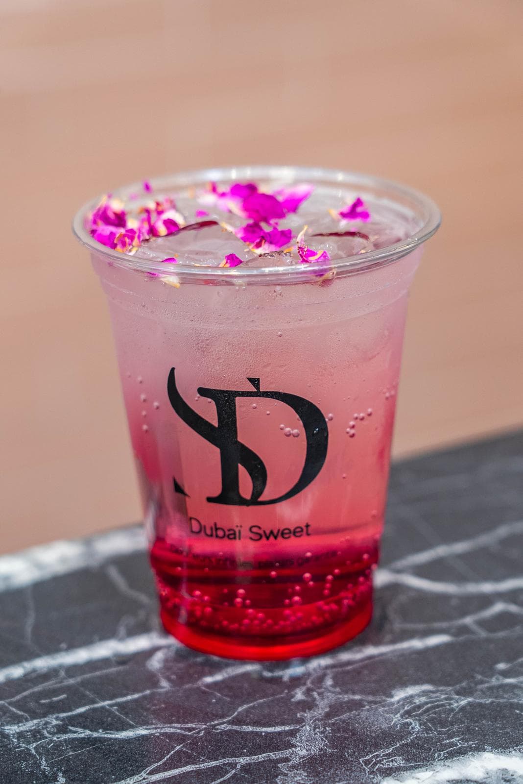 Soda rose — Boissons froides Dubai Sweet